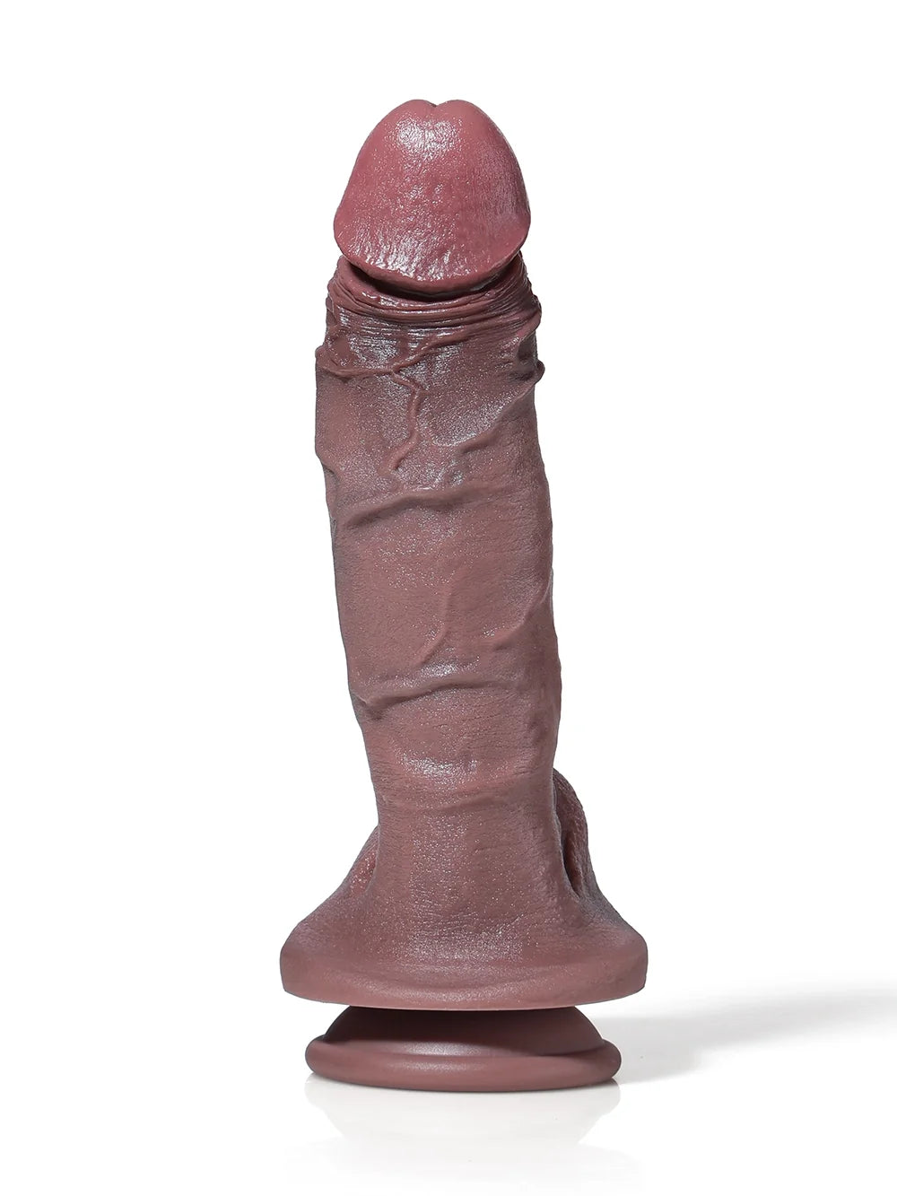 Preston | 9.1" Ultra Realistic Real Touch Black Dildo