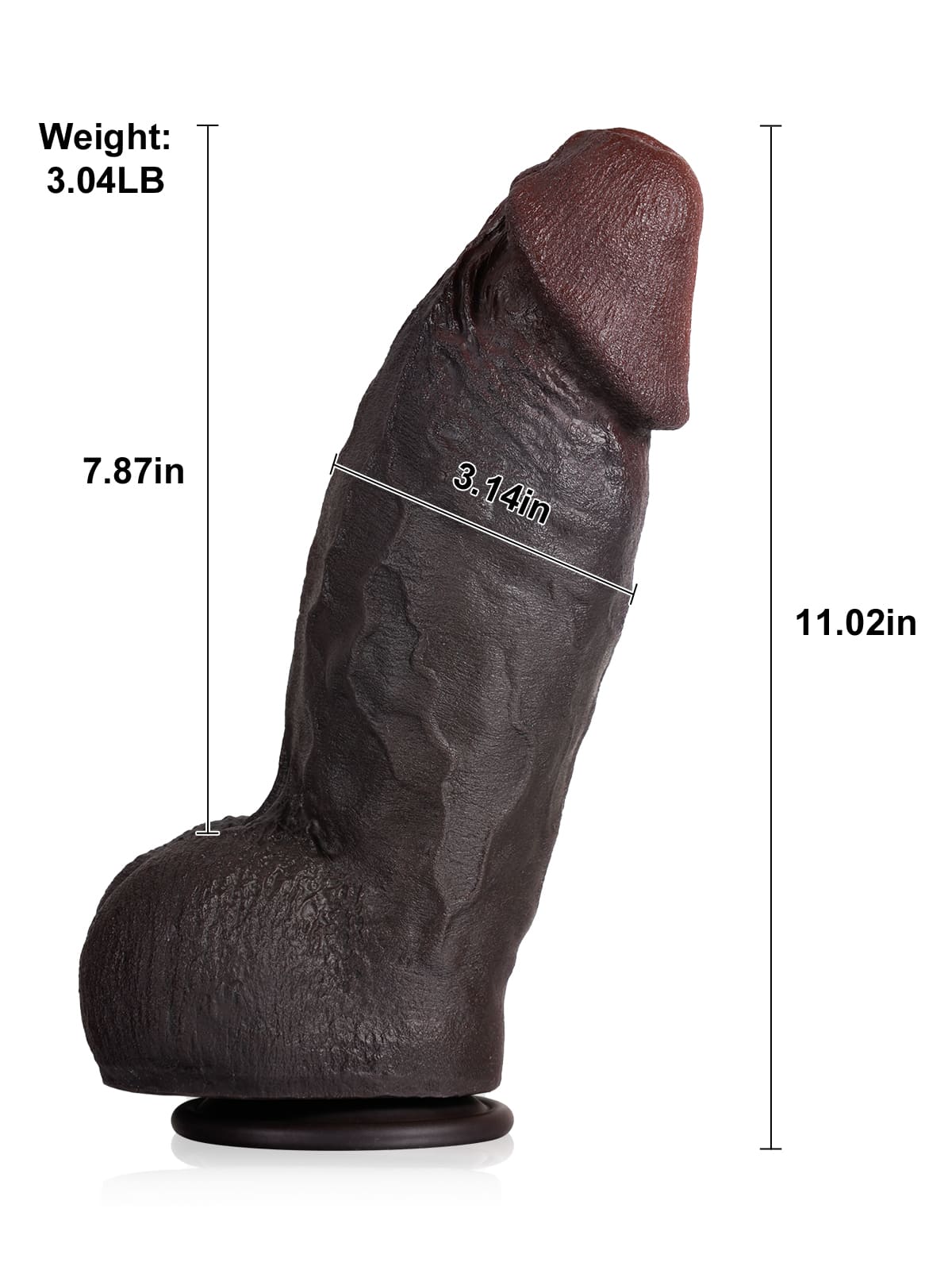 Realistic Dildo Sliding Skin Tech Huge Dildo – Brooks