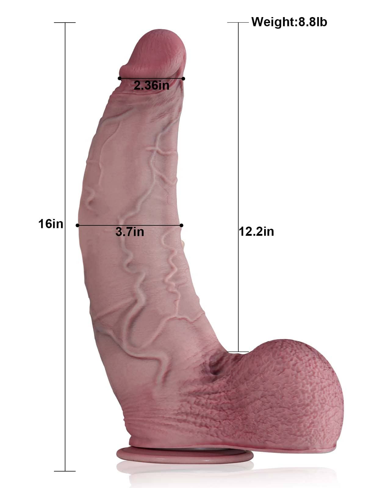 Realistic Dildo Sliding Skin Tech Huge Dildo – Raul