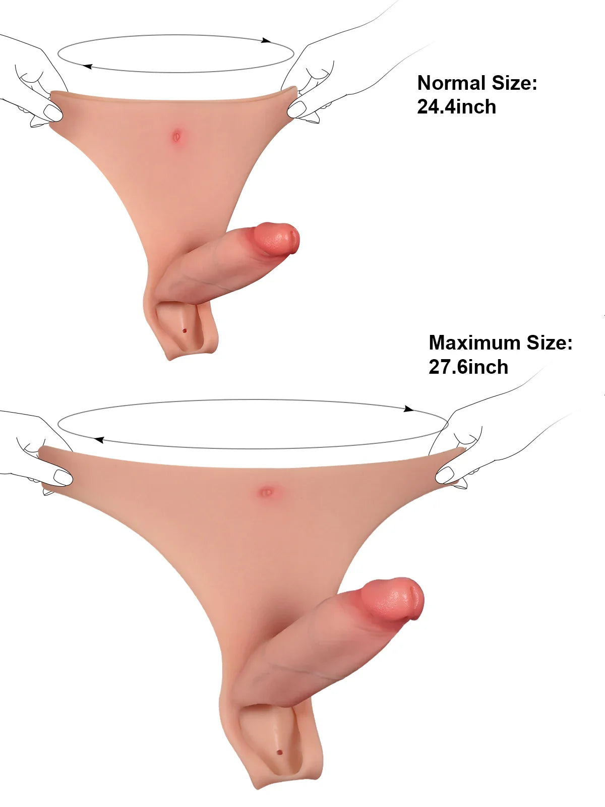 Realistic Dildo Sliding Skin Tech Huge Dildo – Devin