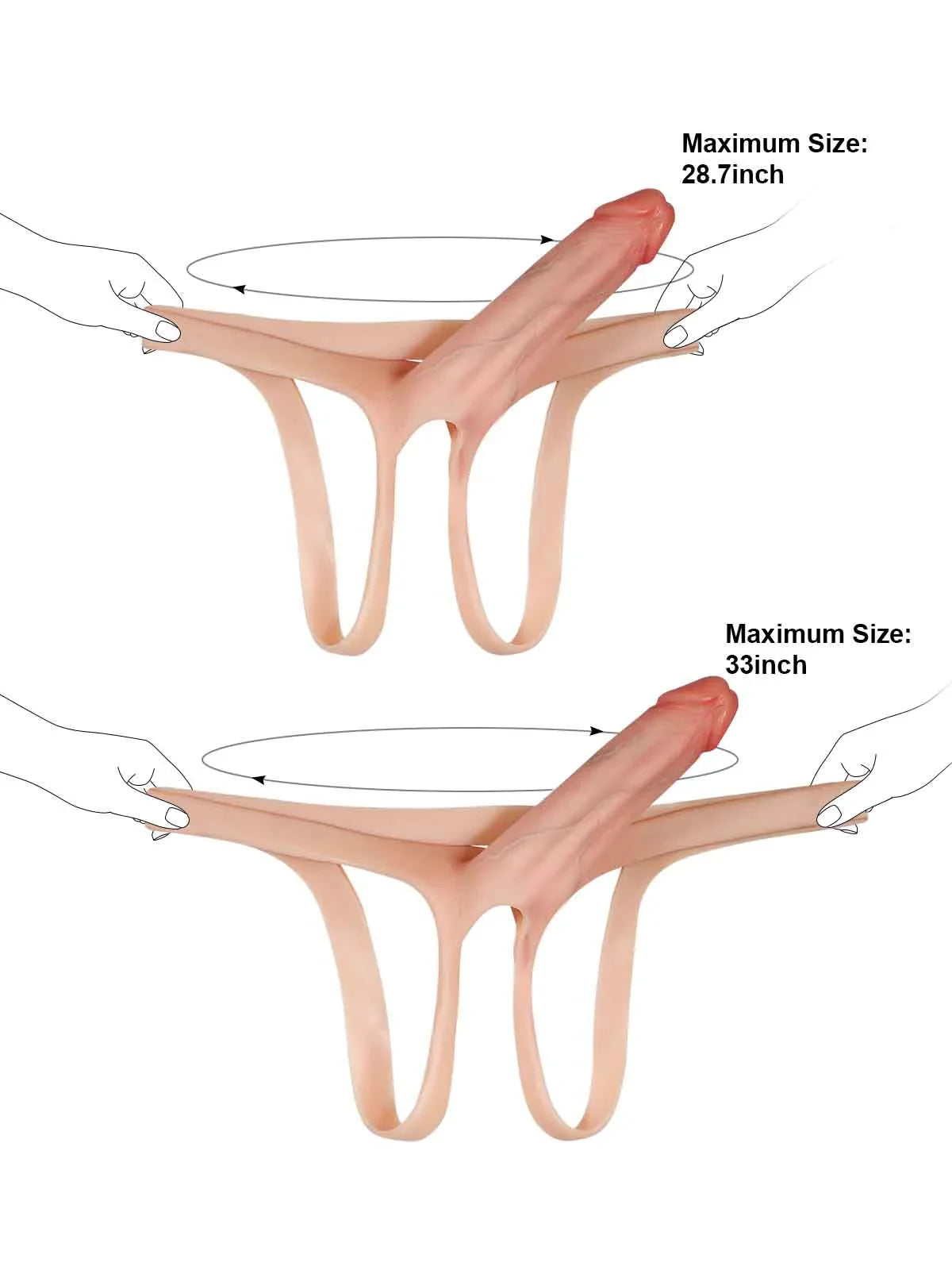 Realistic Dildo Sliding Skin Tech Huge Dildo – Shaun