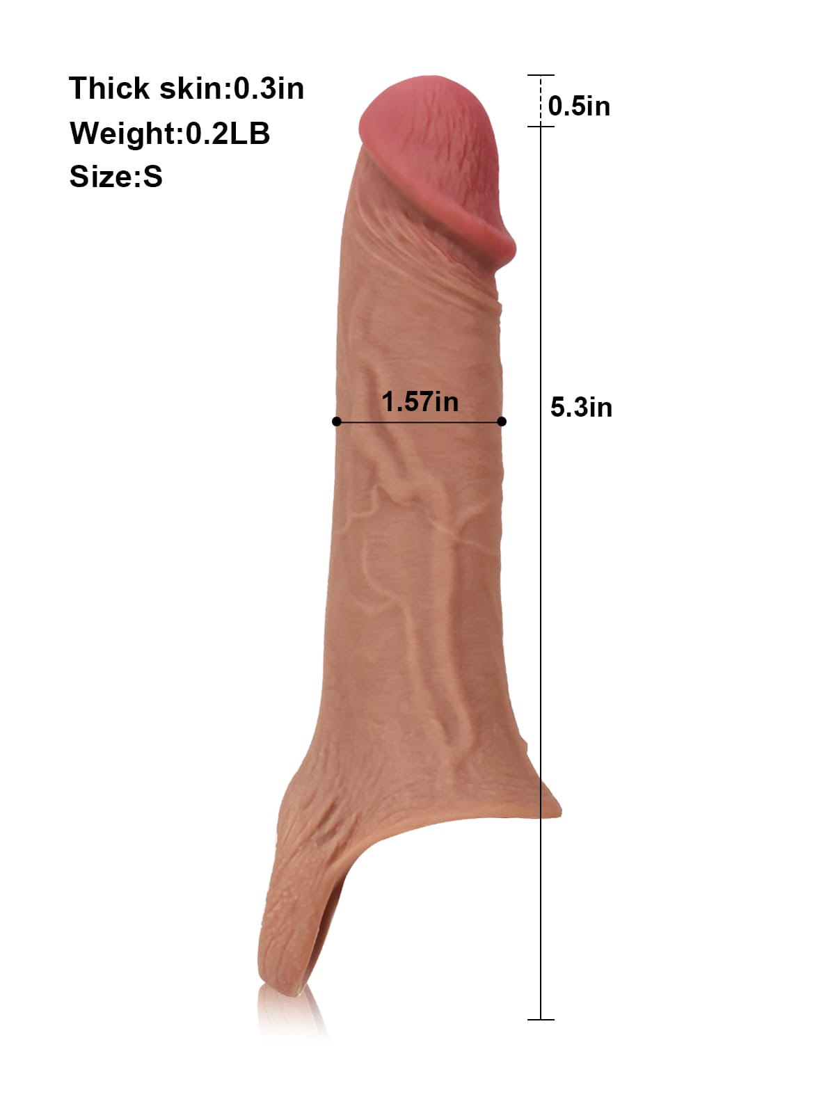 Realistic Dildo Sliding Skin Tech Huge Dildo – Cade