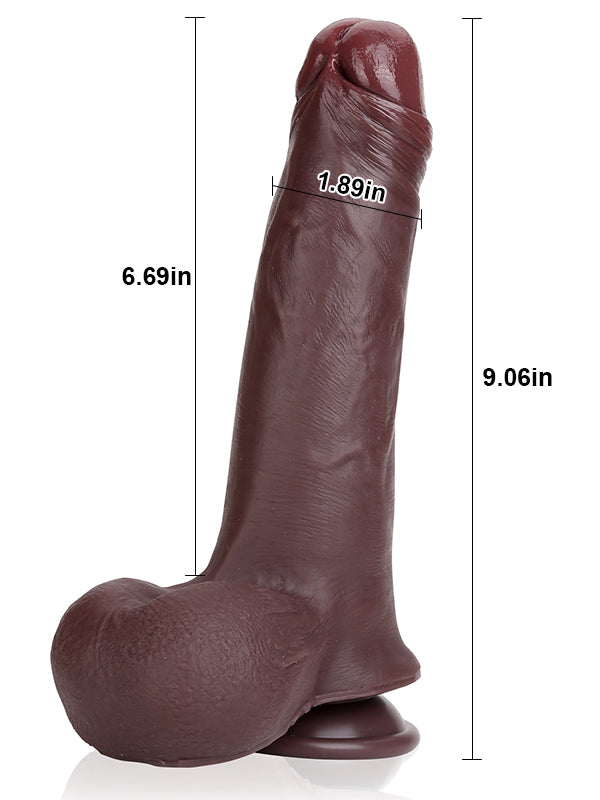 Realistic Dildo Sliding Skin Tech Huge Dildo – Wilbur