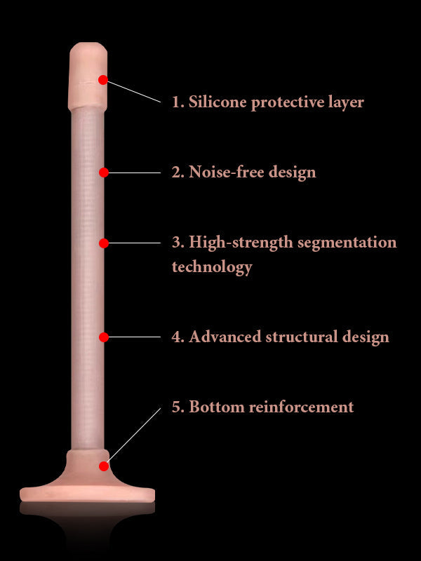 Realistic Dildo Sliding Skin Tech Huge Dildo – Leopold