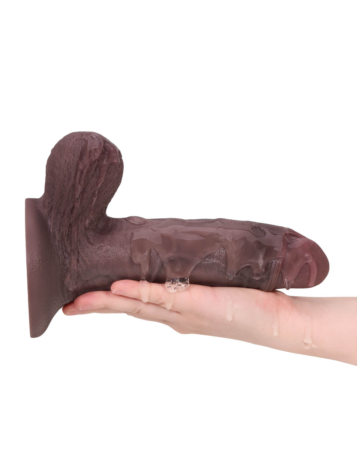 Andy | 9" Thick Realistic Silicone Dildo, Body-Safe & Strong Suction