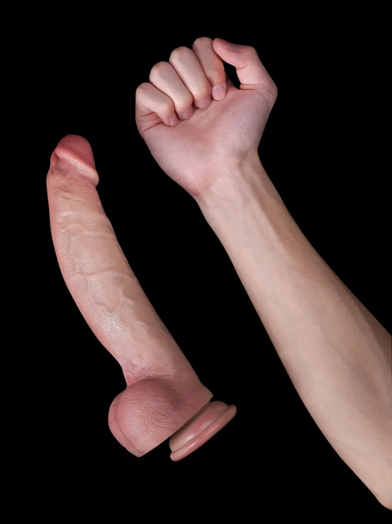 Realistic Dildo Sliding Skin Tech Huge Dildo – Ivan