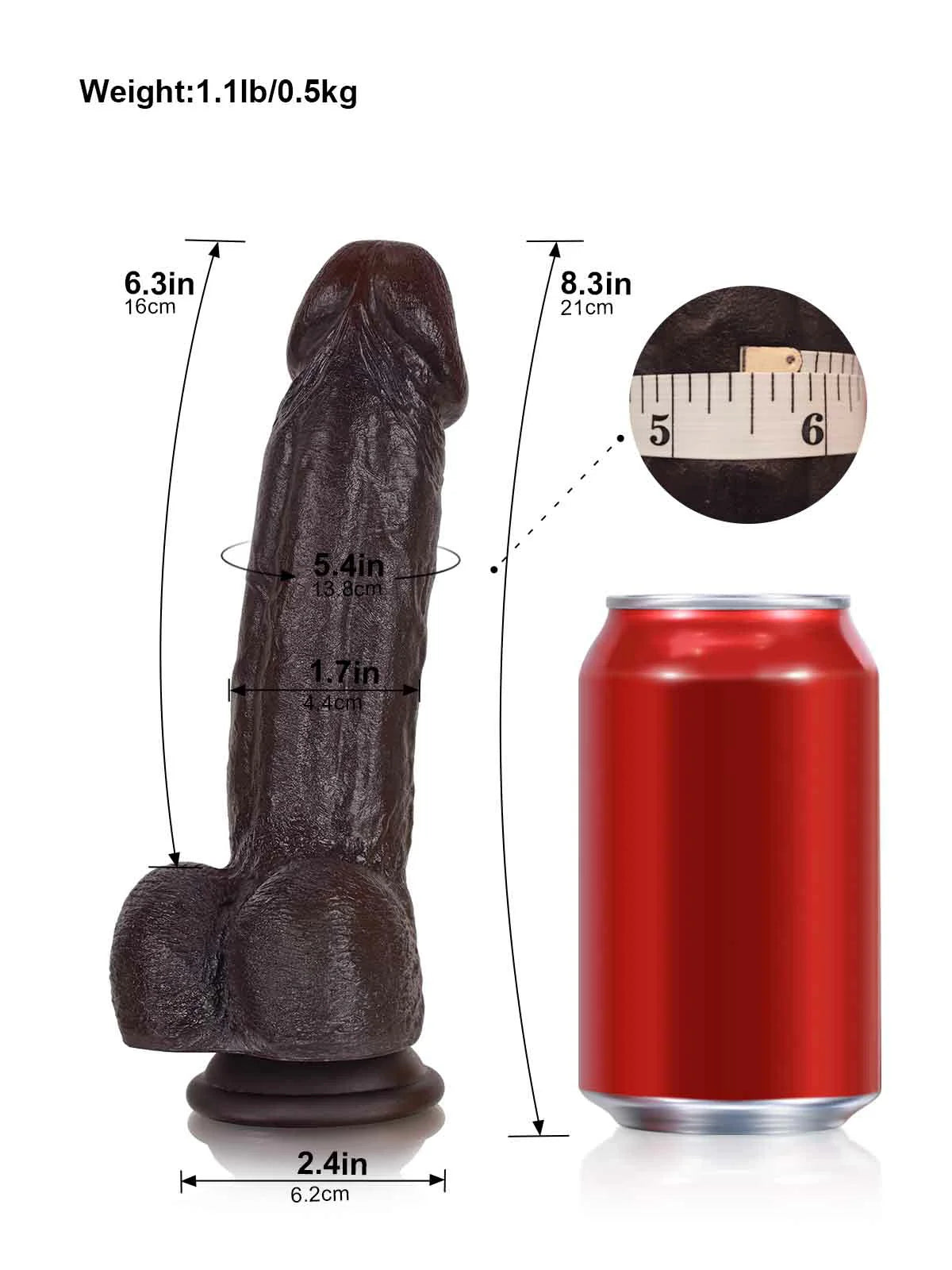 Realistic Dildo Sliding Skin Tech Huge Dildo – Noel