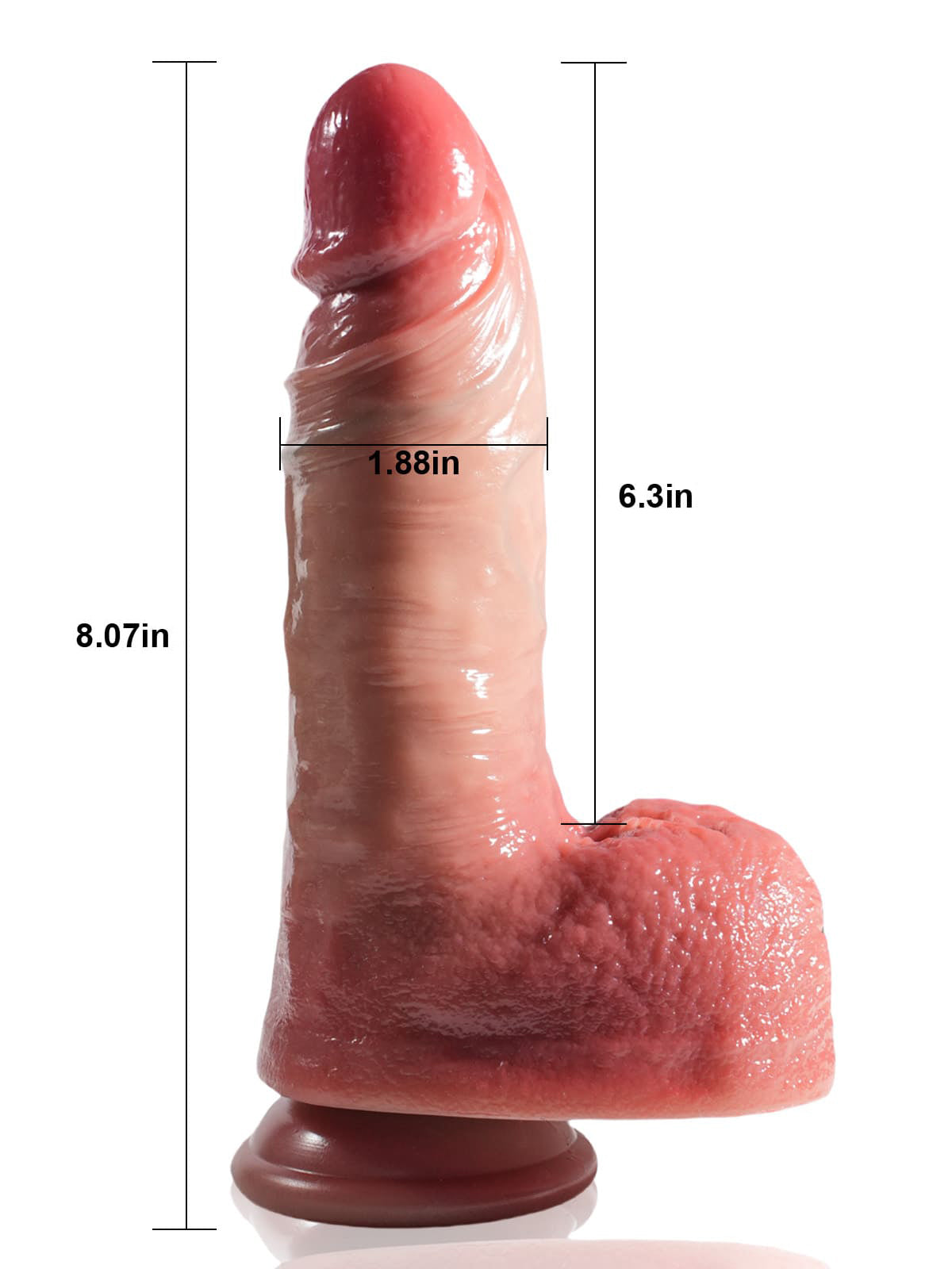 Realistic Dildo Sliding Skin Tech Huge Dildo – Clifford