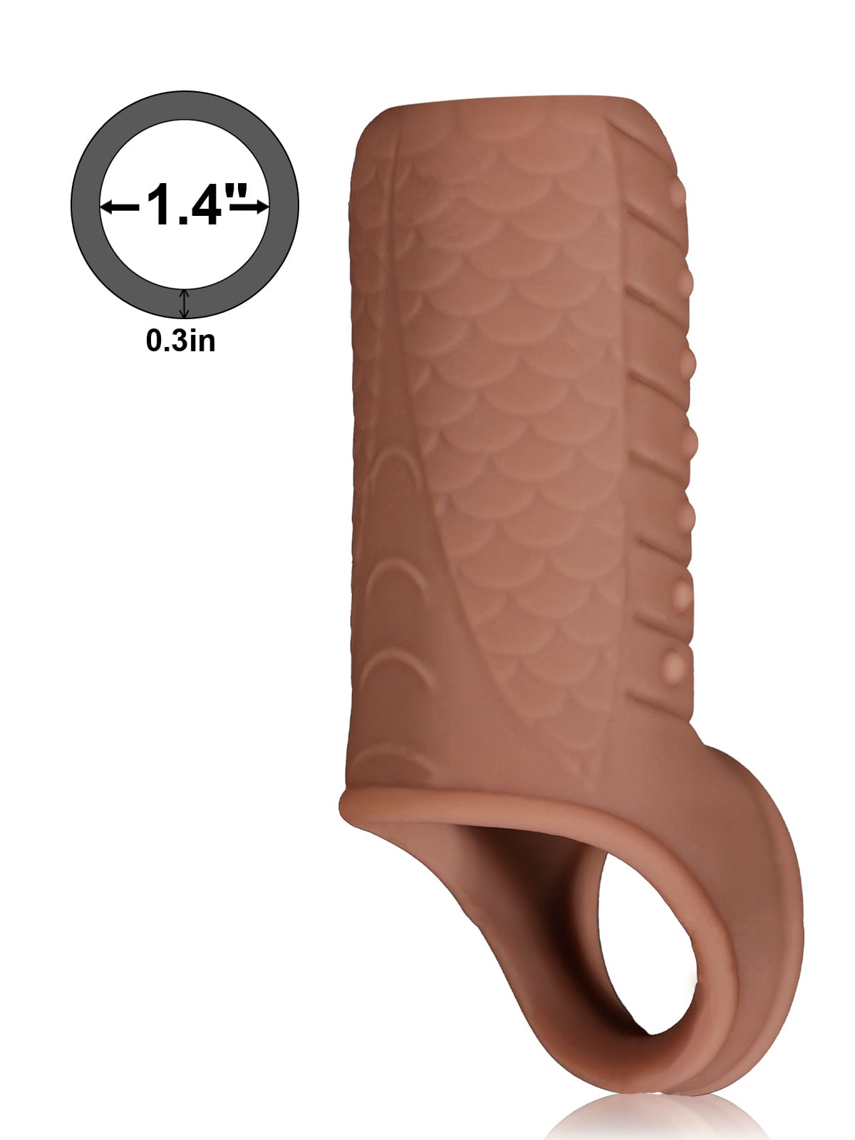 Realistic Dildo Sliding Skin Tech Huge Dildo – Pierce