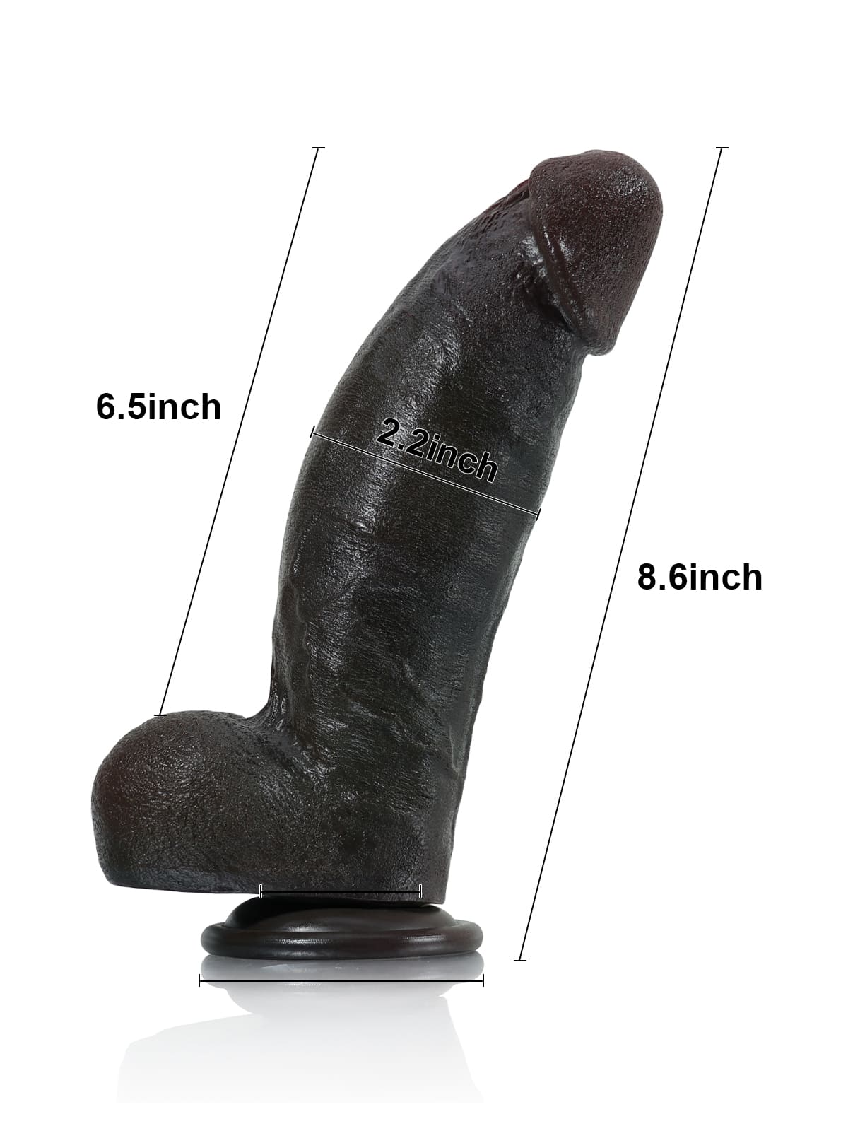 Realistic Dildo Sliding Skin Tech Huge Dildo – Elias