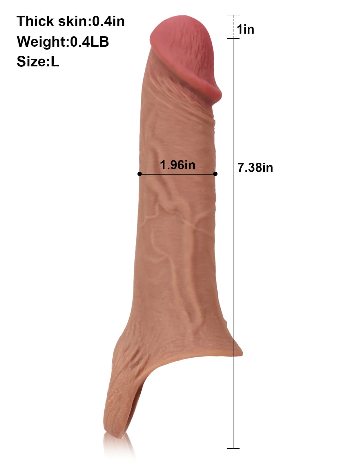 Realistic Dildo Sliding Skin Tech Huge Dildo – Cade