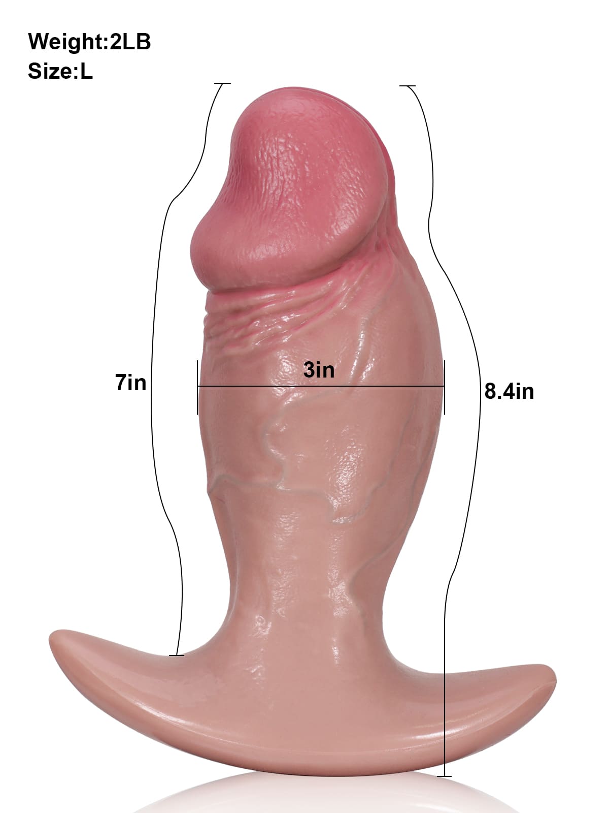 Realistic Dildo Sliding Skin Tech Huge Dildo – Bishop
