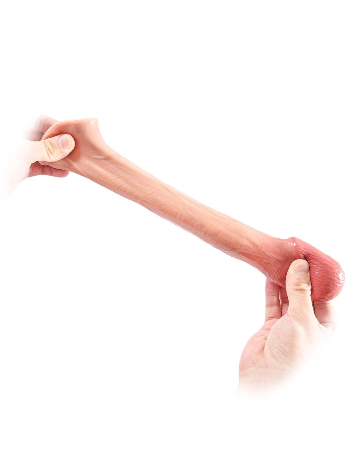 Realistic Dildo Sliding Skin Tech Huge Dildo – Waylon