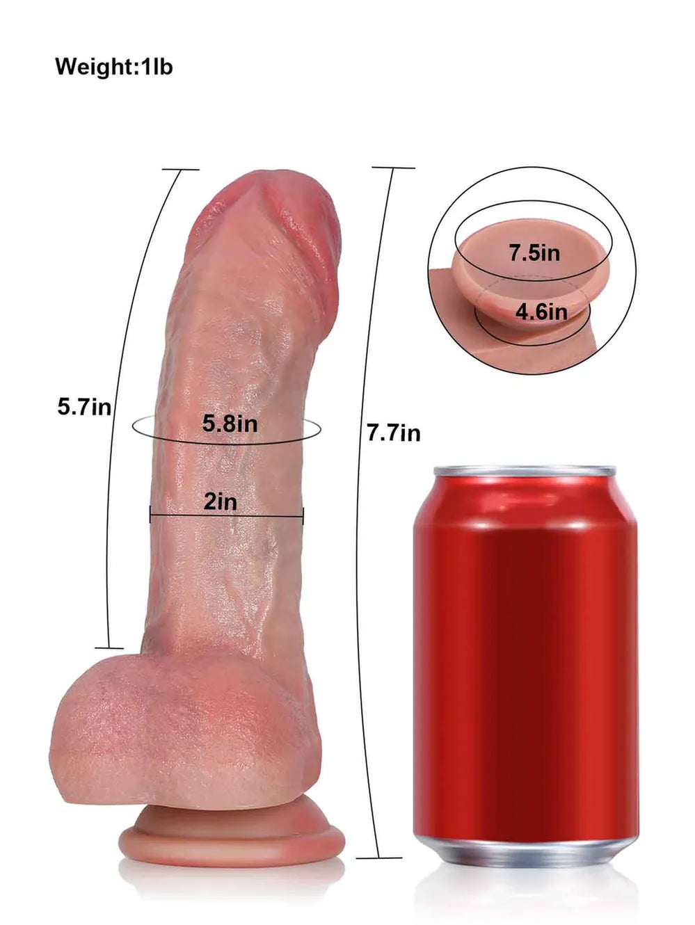 Realistic Dildo Sliding Skin Tech Huge Dildo – Douglas