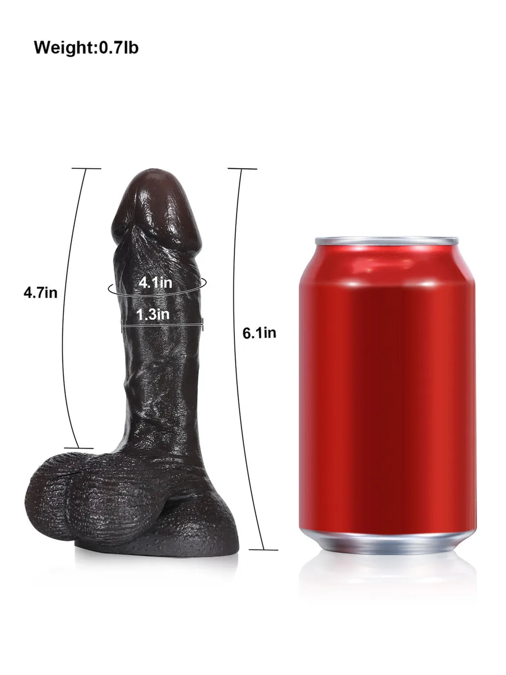 Realistic Dildo Sliding Skin Tech Huge Dildo – Bryan