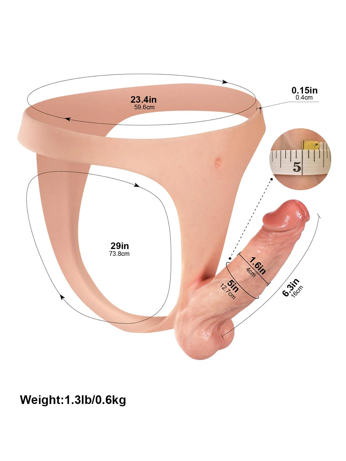 Realistic Dildo Sliding Skin Tech Huge Dildo – Elijah