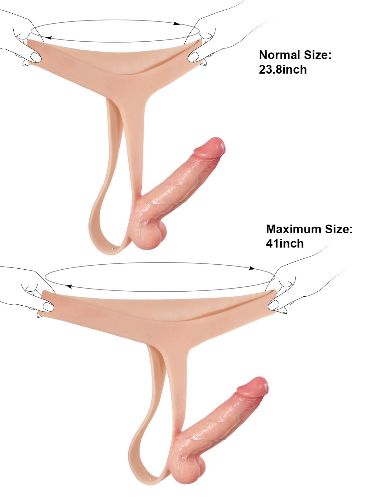 Realistic Dildo Sliding Skin Tech Huge Dildo – Santiago