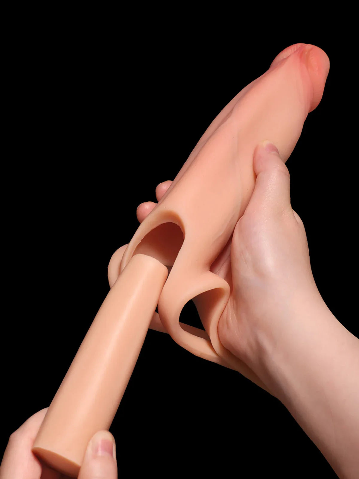 Realistic Dildo Sliding Skin Tech Huge Dildo – Devin