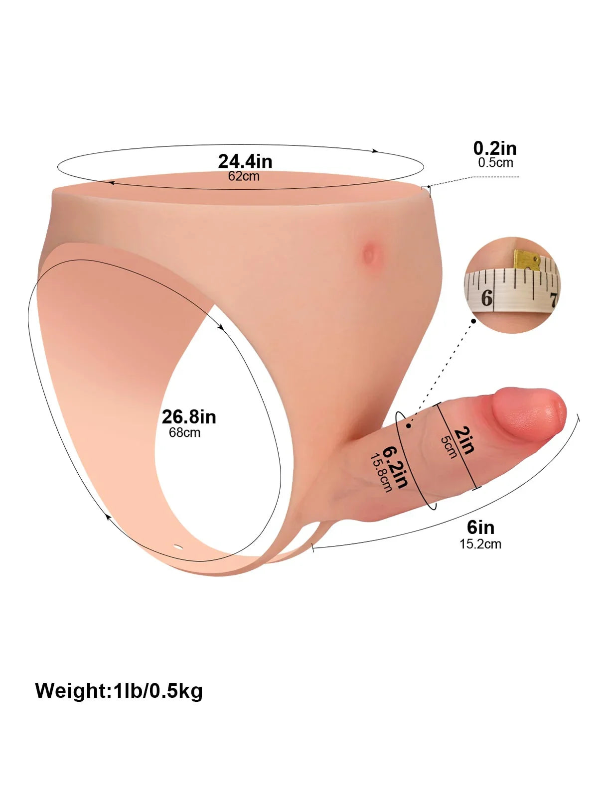 Realistic Dildo Sliding Skin Tech Huge Dildo – Devin