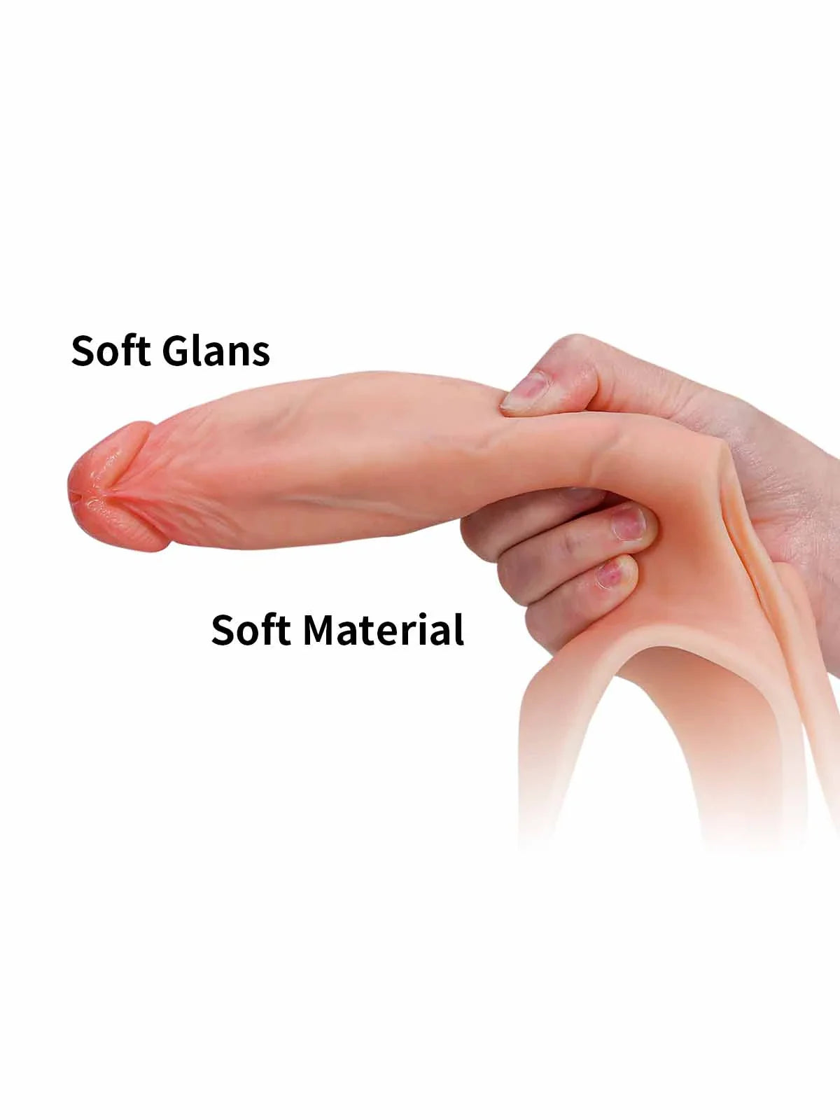 Realistic Dildo Sliding Skin Tech Huge Dildo – Trent