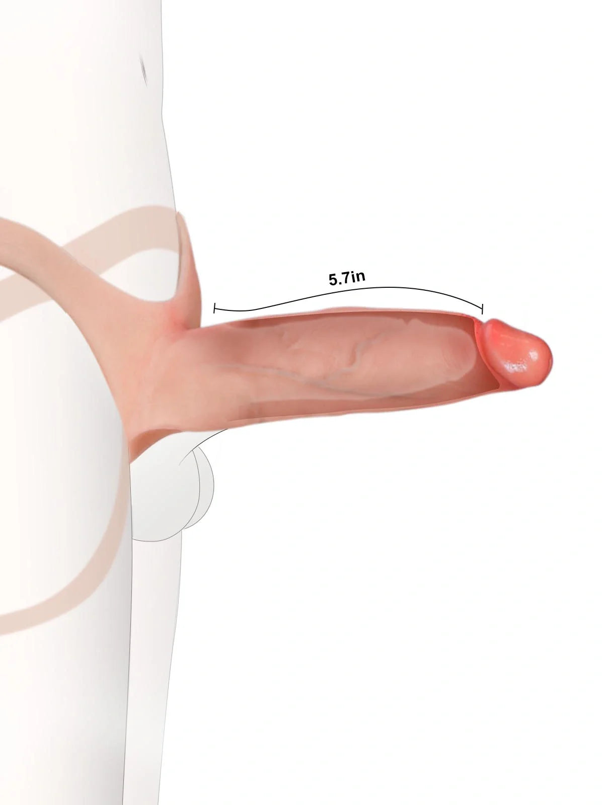 Realistic Dildo Sliding Skin Tech Huge Dildo – Trent