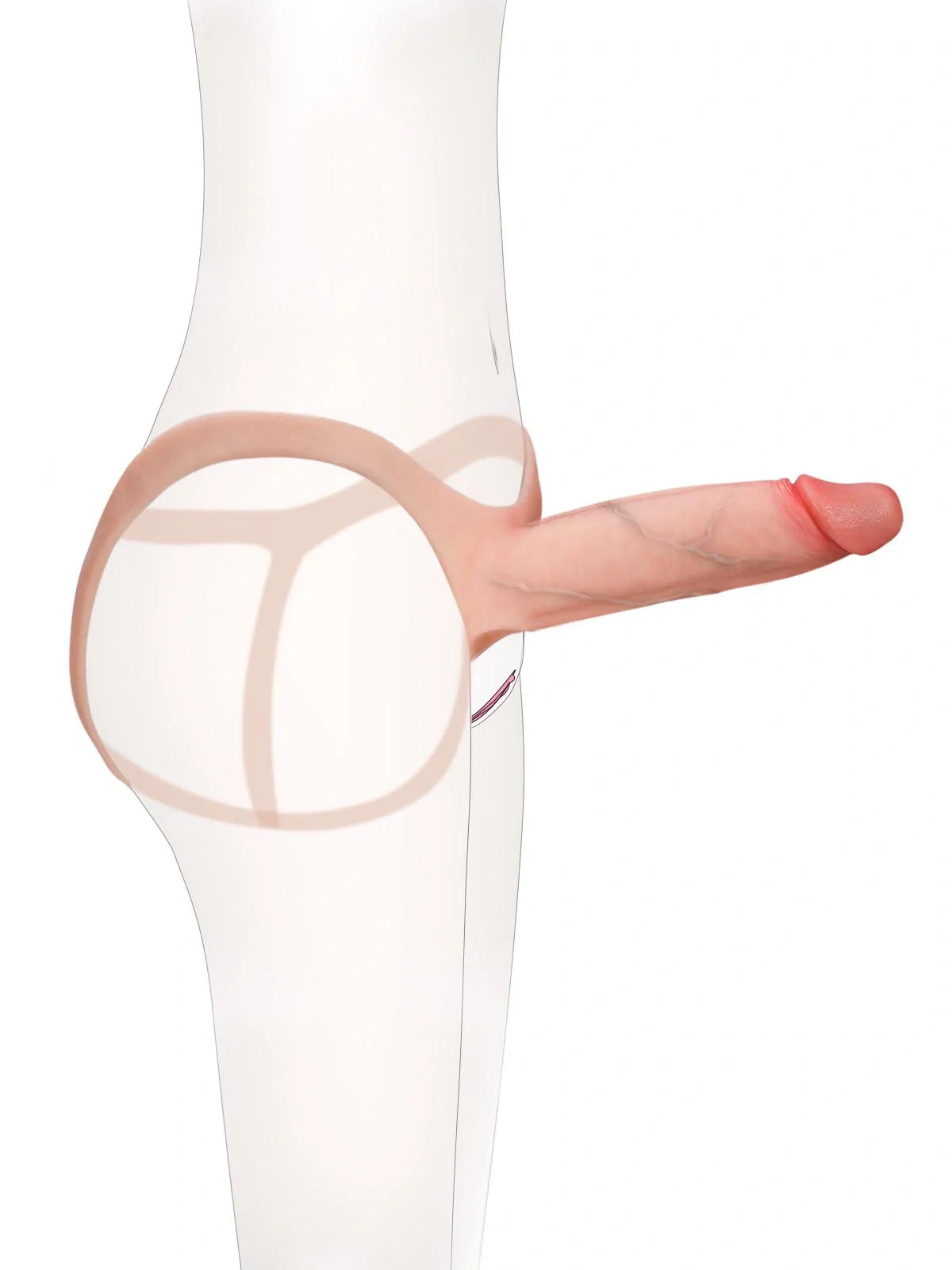 Realistic Dildo Sliding Skin Tech Huge Dildo – Shaun