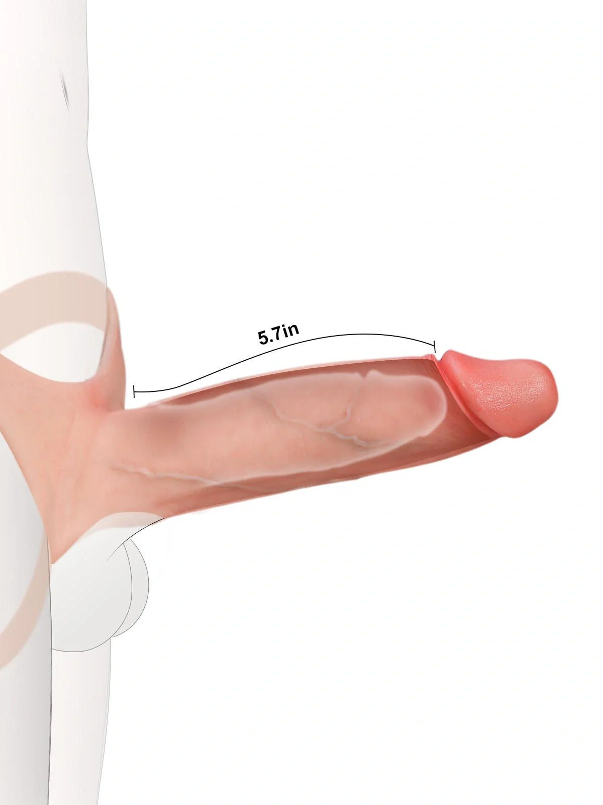 Realistic Dildo Sliding Skin Tech Huge Dildo – Shaun