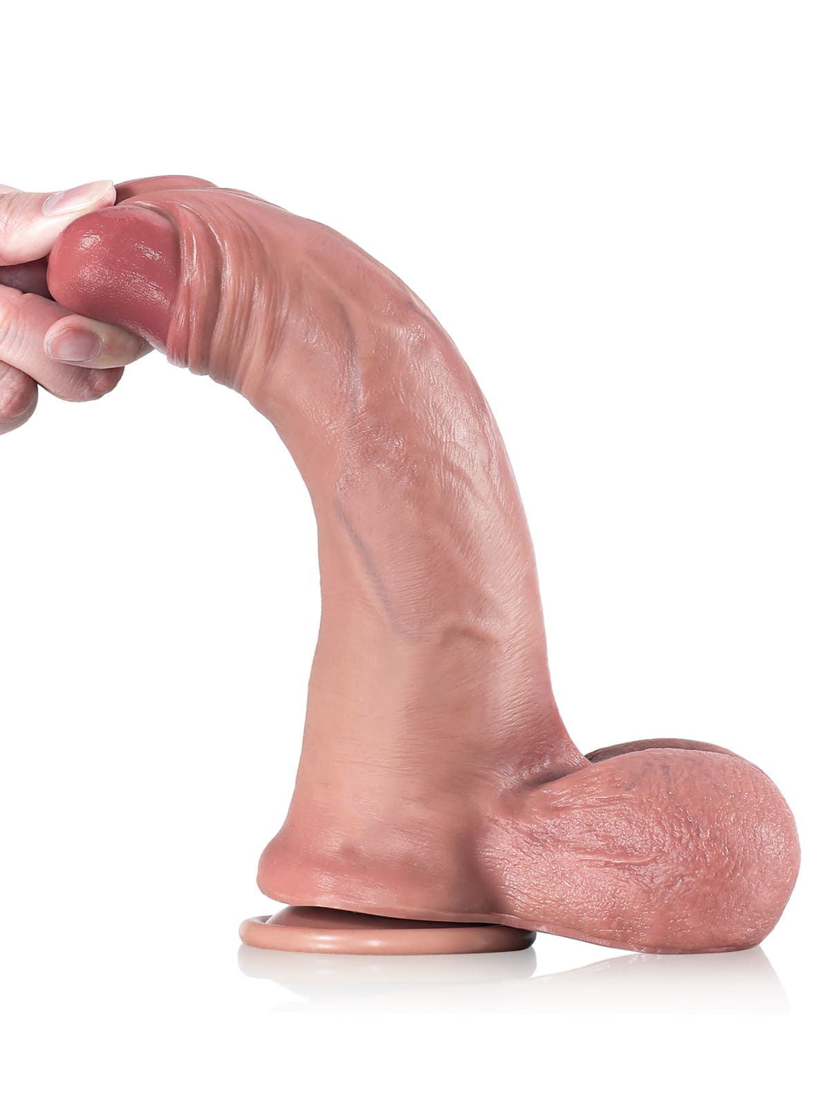 Realistic Dildo Sliding Skin Tech Huge Dildo – Kaiden
