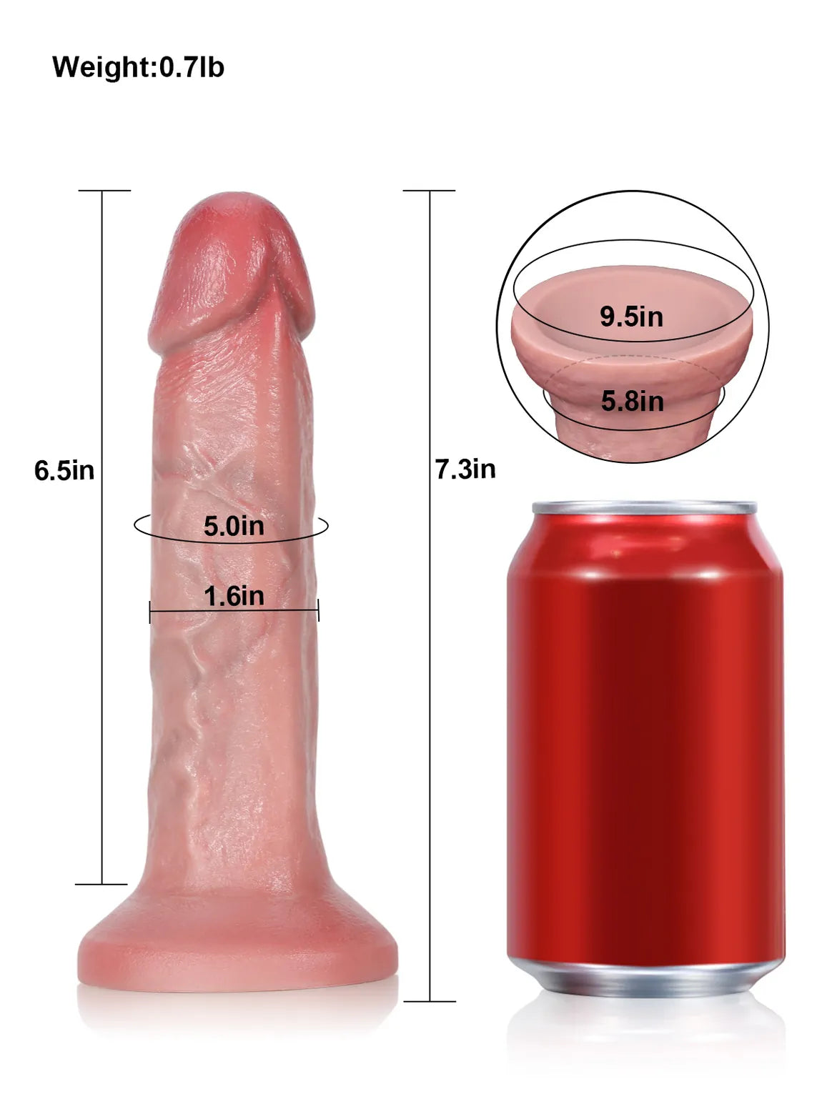 Realistic Dildo Sliding Skin Tech Huge Dildo – Garrett