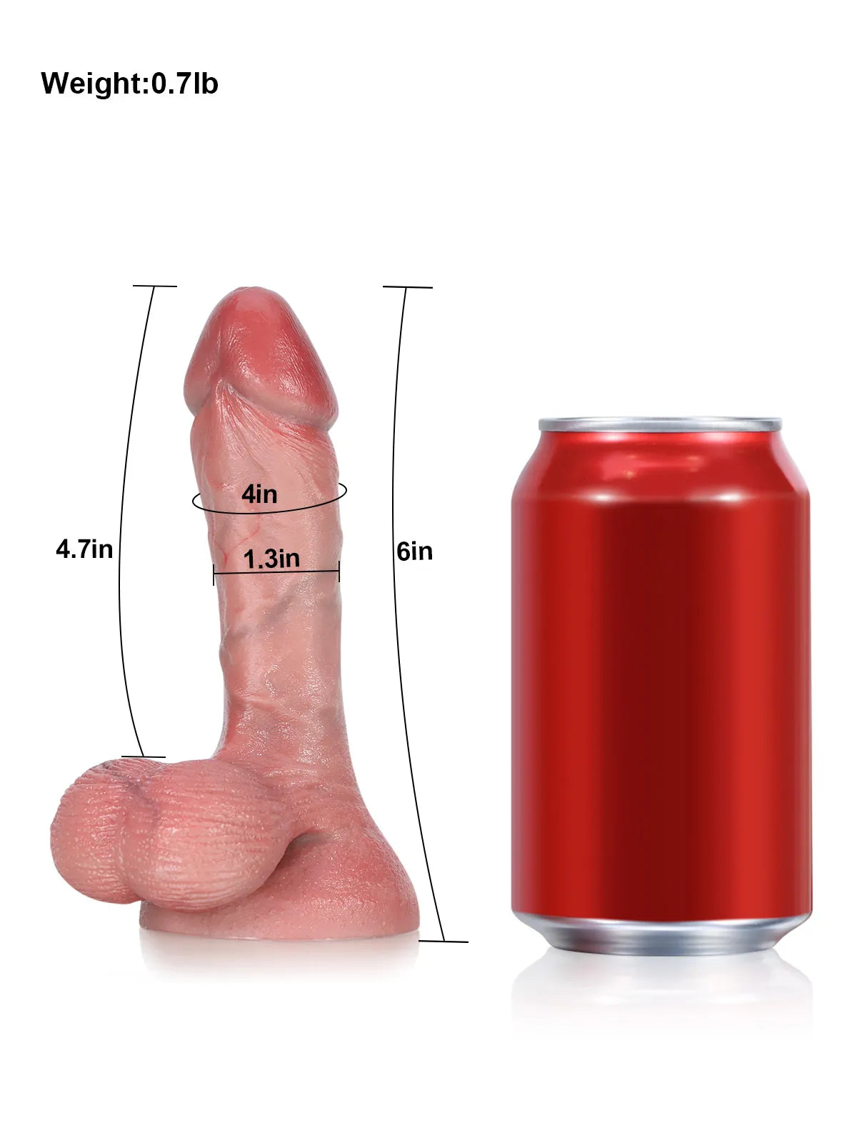 Realistic Dildo Sliding Skin Tech Huge Dildo – Bryan