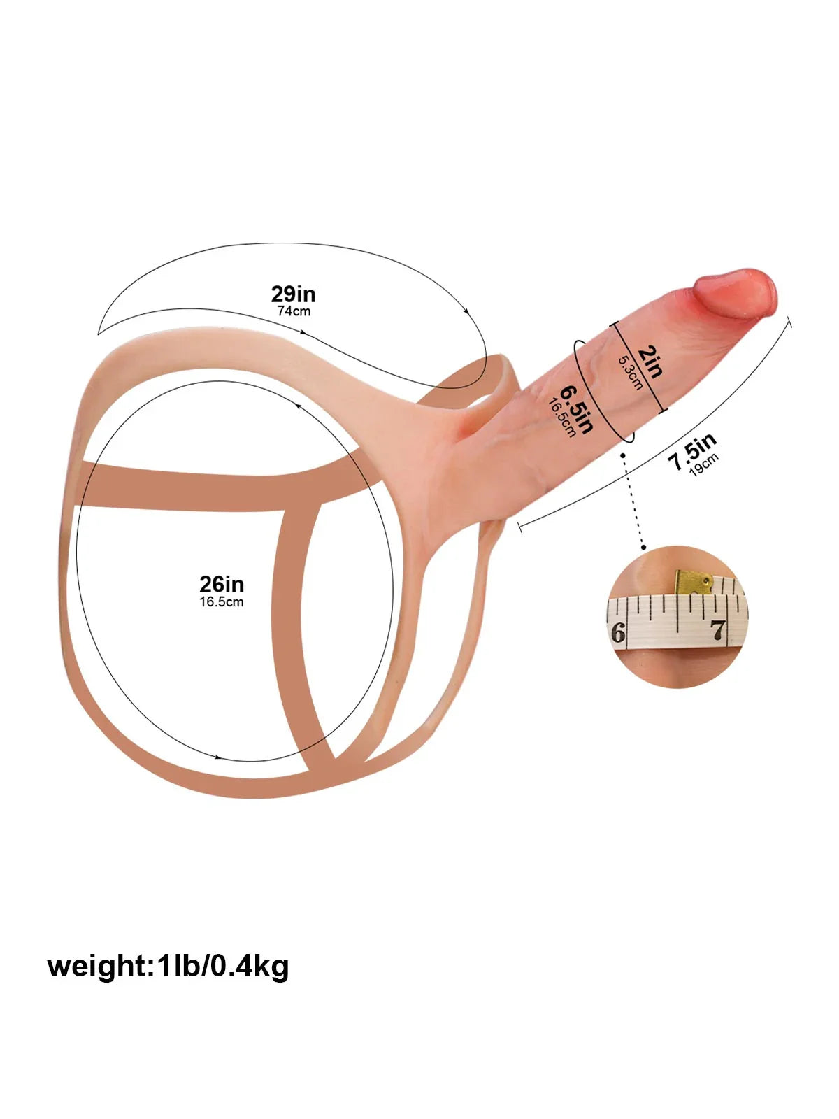 Realistic Dildo Sliding Skin Tech Huge Dildo – Trent