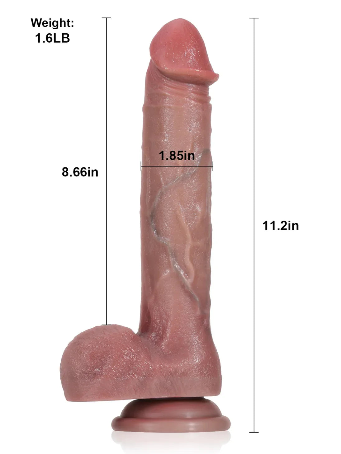 Realistic Dildo Sliding Skin Tech Huge Dildo – Fraser